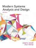Modern Systems Analysis and Design:  9780134204925 Front Cover