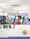 Essentials of Business Communication 7th 2006 Revised  9780324313925 Front Cover