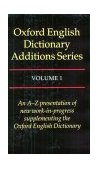 Oxford English Dictionary Additions Series 