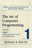 Art of Computer Programming Mmix -- A Risc Computer for the New Millennium  9780201853926 Front Cover