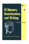 Of Memory, Reminiscence, and Writing On the Verge 1990 9780253205926 Front Cover