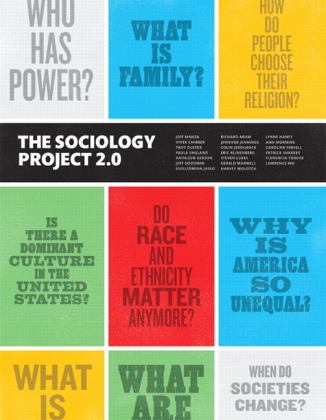 Sociology Project Introducing the Sociological Imagination 2nd 2015 9780133878929 Front Cover