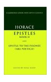 Horace Epistles Book II and Ars Poetica cover art
