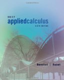 Applied Calculus, Brief 6th 2012 9781133103929 Front Cover