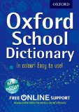 Oxford School Dictionary 2016 9780192756930 Front Cover