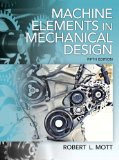 Machine Elements in Mechanical Design  cover art