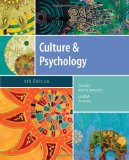 Culture and Psychology 5th 2012 9781111344931 Front Cover