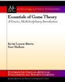 Essentials of Game Theory A Concise, Multidisciplinary Introduction cover art