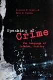 Speaking of Crime The Language of Criminal Justice cover art