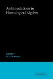 Introduction to Homological Algebra 2009 9780521097932 Front Cover