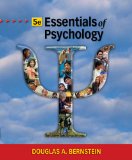 Essentials of Psychology 5th 2010 Revised  9780495906933 Front Cover