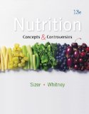 Sizer/Whitney's Nutrition Study Guide: Concepts and Controversies cover art