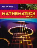 Mathematics, Course 3  9780131339934 Front Cover