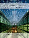 Elementary Geometry for College Students 5th 2010 Student Manual, Study Guide, etc.  9781439047934 Front Cover