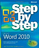 Microsoft Word 2010 Step by Step  cover art