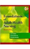Foundations of Adult Health Nursing (Book Only) 3rd 2010 9781111320935 Front Cover