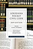 Louisiana Pocket Civil Code, 2019 Edition  9781531013936 Front Cover