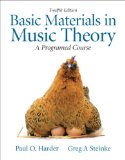 Basic Materials in Music Theory A Programmed Approach cover art