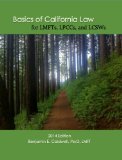 Basics of California Law for LMFTs, LPCCs, and LCSWs 2014th 9780988875937 Front Cover