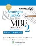 Strategies & Tactics for the MBE 2 (Multistate Bar Exam):  cover art