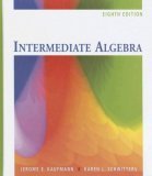 Intermediate Algebra 8th 2006 9780495109938 Front Cover