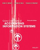 Core Concepts of Accounting Information Systems:  cover art