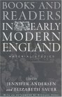 Books and Readers in Early Modern England Material Studies  9780812217940 Front Cover