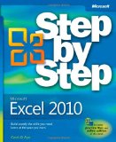 Microsoft Excel 2010 Step by Step  cover art