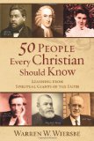 50 People Every Christian Should Know Learning from Spiritual Giants of the Faith  9780801071942 Front Cover