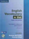 English Vocabulary in Use Upper-Intermediate with Answers  cover art