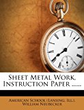 Sheet Metal Work, Instruction Paper 2012 9781277776942 Front Cover