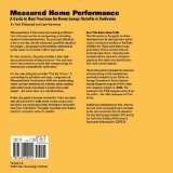 Measured Home Performance 2011 9781582229942 Front Cover