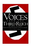 Voices from the Third Reich An Oral History cover art