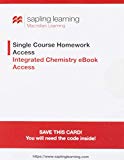 Sapling Single Course Homework Access with Integrated Chemistry e-Book Access (Olmstead and Williams, 5th Edition; One-Term Access)  cover art