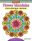 Flower Mandalas Coloring Book  9781574219944 Front Cover