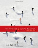 The Practice of Social Research:  cover art
