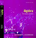 Algebra for College Students 2nd 2007 9780618824946 Front Cover