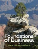 Foundations of Business:  cover art