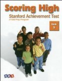 Scoring High on the SAT/10, Student Edition, Grade 1  cover art