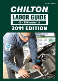 Chilton 2011 Labor Guide 2011 9781111542948 Front Cover