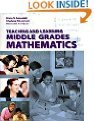 Teaching and Learning Middle Grades Mathematics  9781930190948 Front Cover
