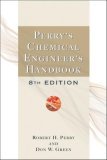 Perry's Chemical Engineers' Handbook, Eighth Edition  cover art