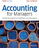 Accounting for Managers Interpreting Accounting Information for Decision Making cover art