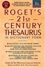 Roget's 21st Century Thesaurus Updated and Expanded 3rd Edition, in Dictionary Form 3rd 2005 9780385338950 Front Cover