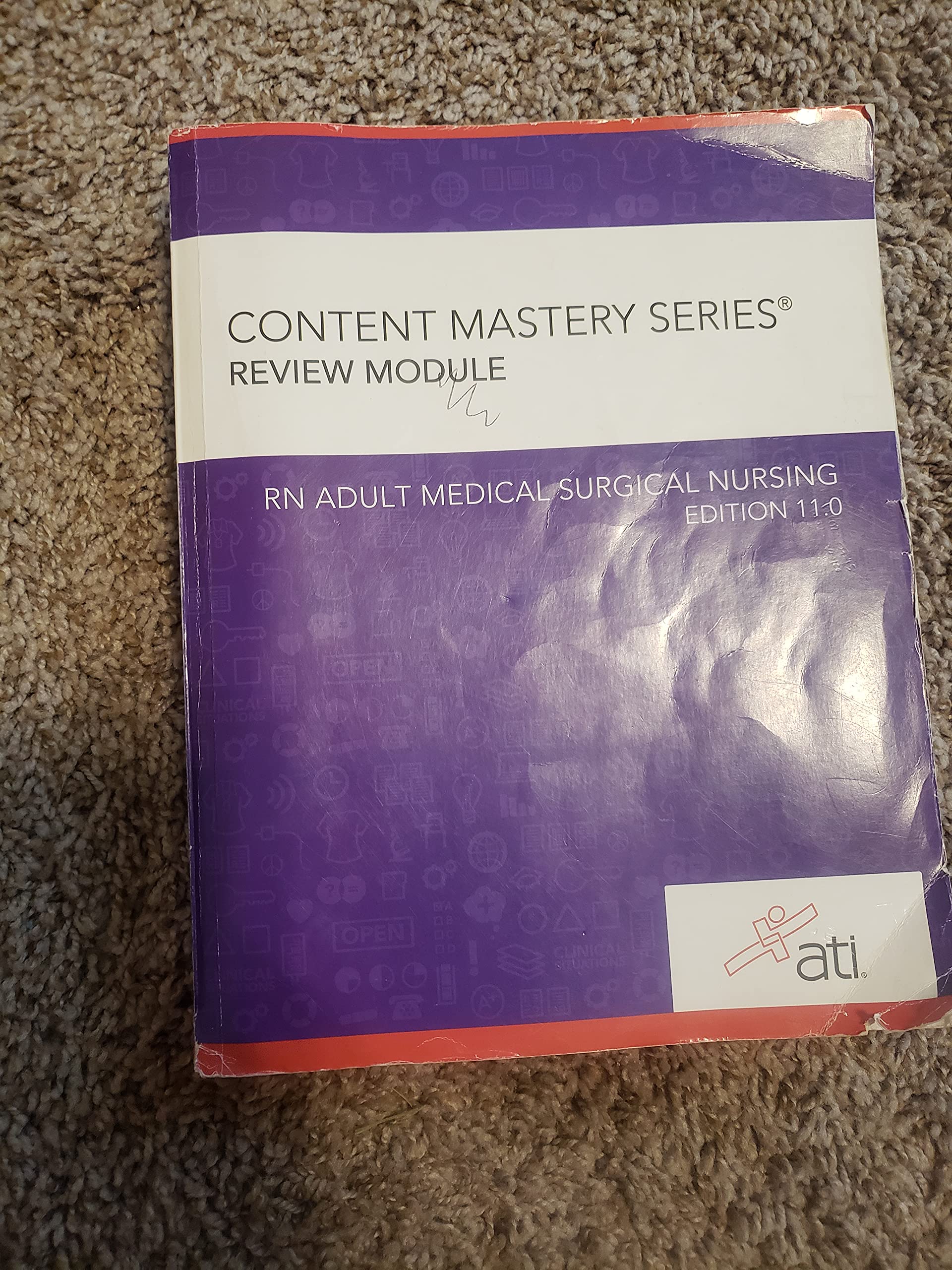 RN Adult Medical Surgical Nursing Edition 11. 0  9781565335950 Front Cover