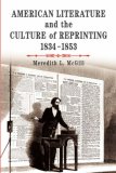 American Literature and the Culture of Reprinting, 1834-1853  cover art
