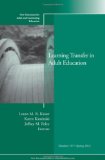 Learning Transfer in Adult Education  cover art