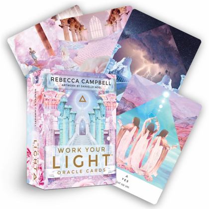 Work Your Light Oracle Cards A 44-Card Deck and Guidebook  9781781809952 Front Cover