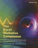 Excel Statistics Companion 2nd 2006 Revised  9780495186953 Front Cover