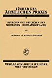 Neurosen und Psychosen der Weiblichen Generationsphasen 1930 9783709196953 Front Cover